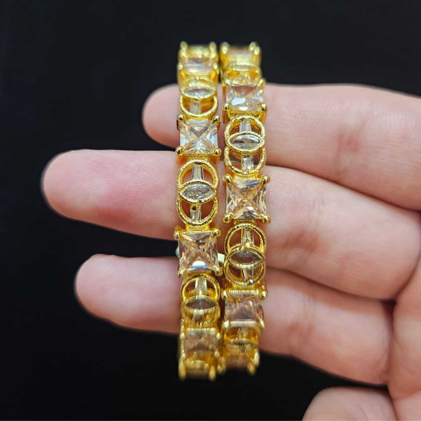 Timeless Golden Bangles
