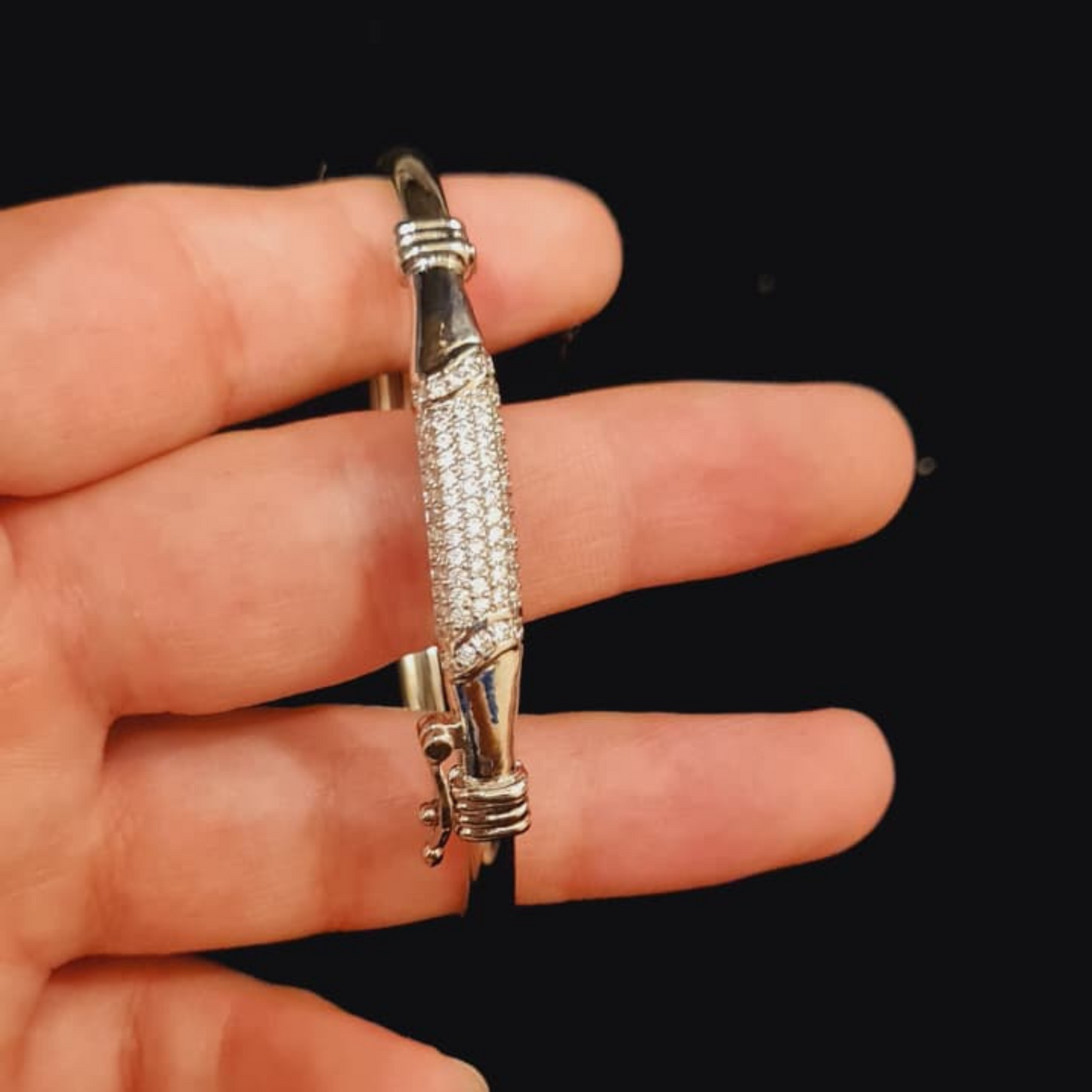 Silver Bar Bracelet