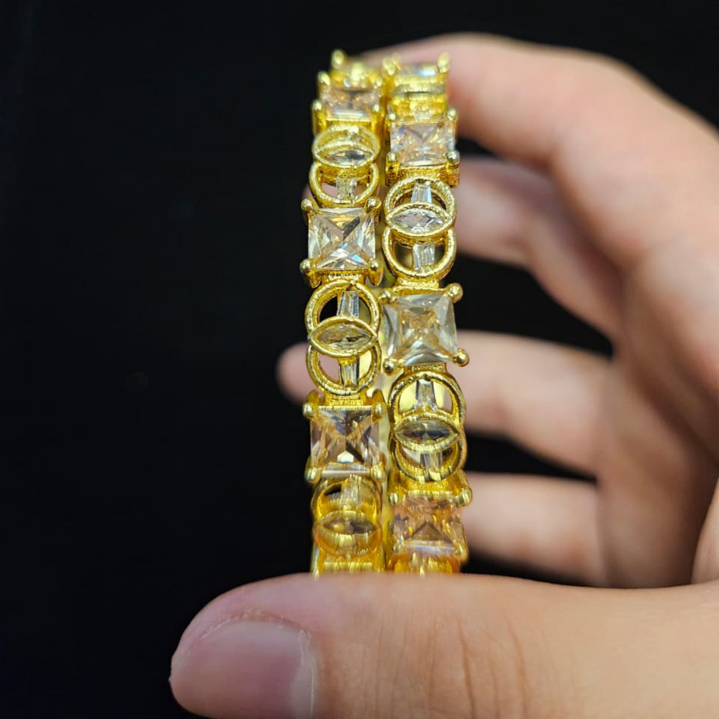 Timeless Golden Bangles