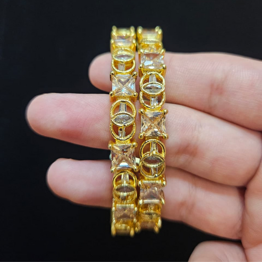 Timeless Golden Bangles
